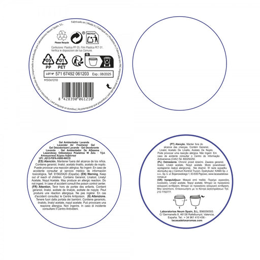 Aromatizador em Gel Cupcake Lavanda 100g - La Casa de los Aromas - 2