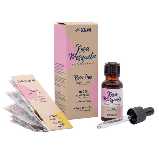 Óleo Puro 100% Rosa Mosqueta 20ml - Flor de Mayo - 1