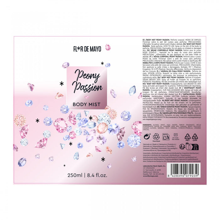 Body Mist 250ml - Flor de Mayo : Peony Passion - 2