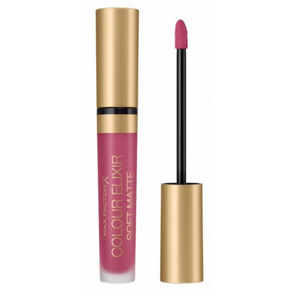 Batom Líquido Color Elixir Soft Matte - Max Factor: 20 Blushing Ruby - 6