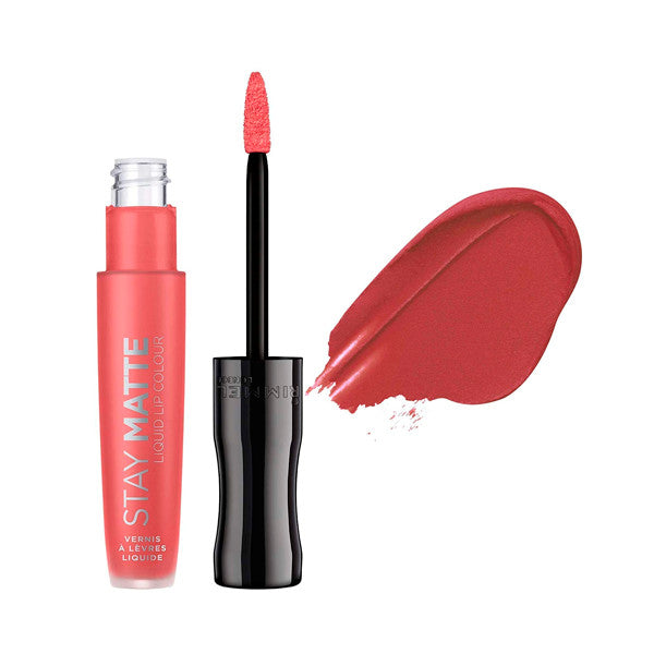 Pack Batom Líquido Stay Matte + Lápis de contorno Lasting Finish - Rimmel London : 600 Coral Sass - 3