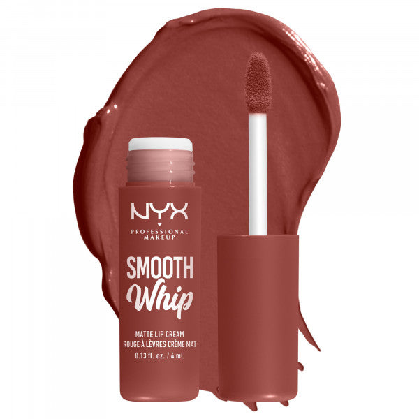 Batom Líquido Cremoso Smooth Whip Matte - Nyx : Latte Foam - 1