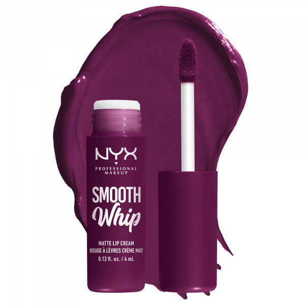 Batom Líquido Cremoso Smooth Whip Matte - Nyx : Berry Bed Sheets - 1