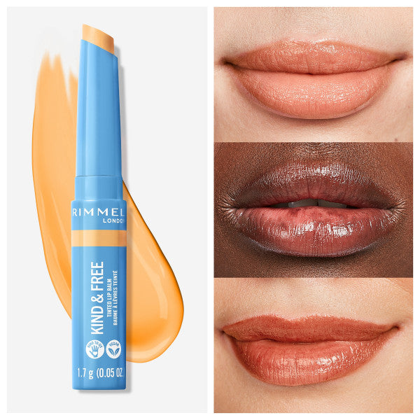Bálsamo labial Kind & Free com Cor Hidratante e Nutritiva - Rimmel London : 001 - Air Storm - 4