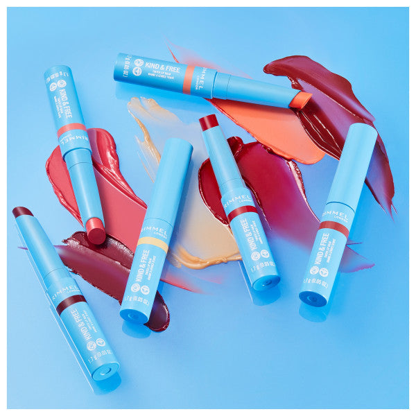 Bálsamo labial Kind & Free com Cor Hidratante e Nutritiva - Rimmel London : 002 - Apricot Beauty - 6