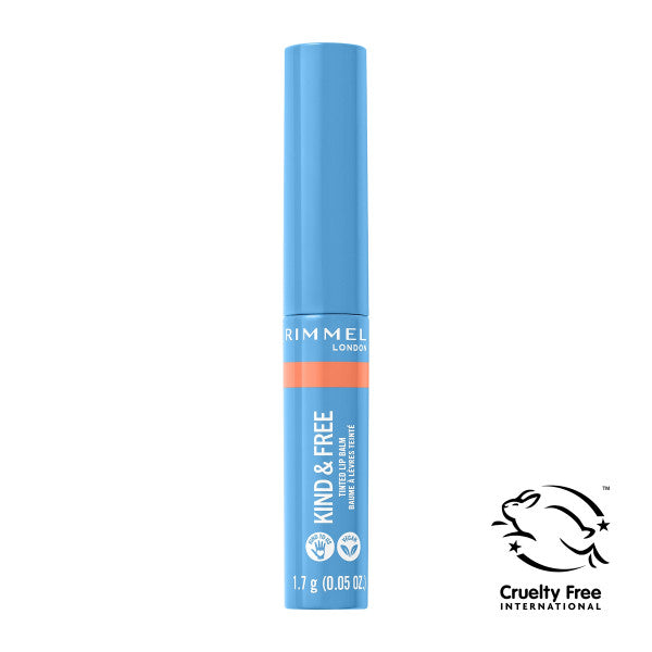 Bálsamo labial Kind & Free com Cor Hidratante e Nutritiva - Rimmel London : 003 - Tropical Spark - 1