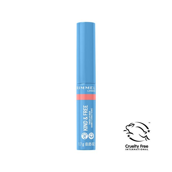 Bálsamo labial Kind & Free com Cor Hidratante e Nutritiva - Rimmel London : 004 - Hibiscus Blaze - 1