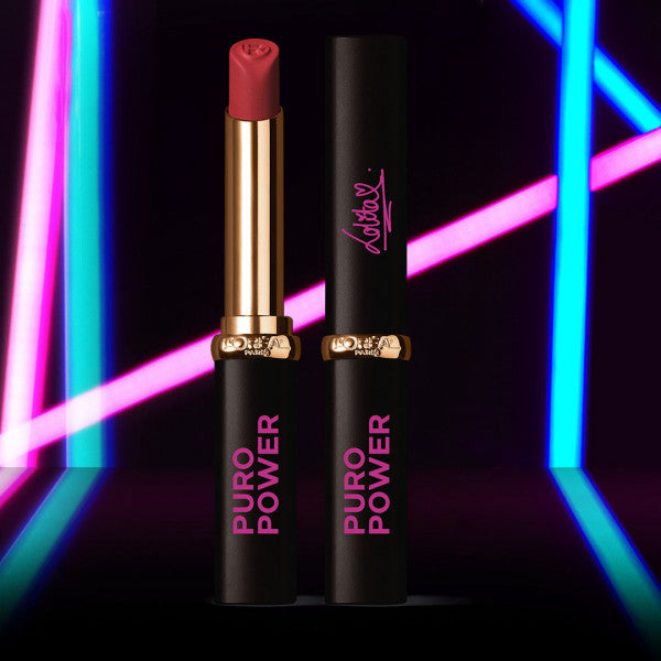 Batom Color Riche Intense Volume Matte Edição Especial Puro Power by Lola Lolita - L'oreal Paris : 640 Nude Independa - 1