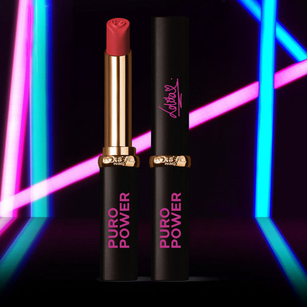 Batom Color Riche Intense Volume Matte Edição Especial Puro Power by Lola Lolita - L'oreal Paris : 241 Coral Irrevere - 1