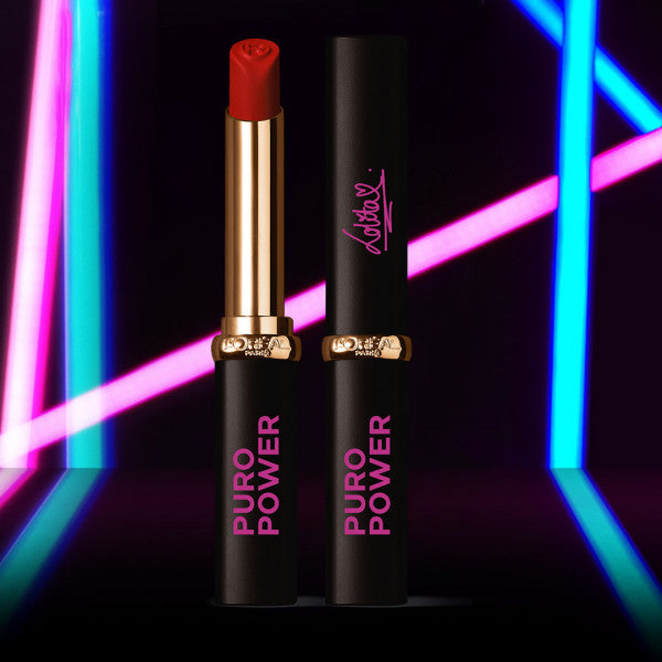 Batom Color Riche Intense Volume Matte Edição Especial Puro Power by Lola Lolita - L'oreal Paris : 346 Rouge Determin - 1