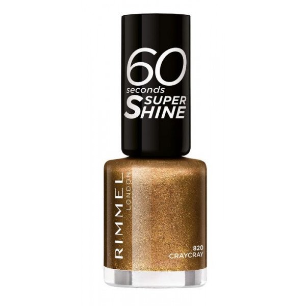 60 segundos super brilho - Rimmel London : 820 Craycray - 1