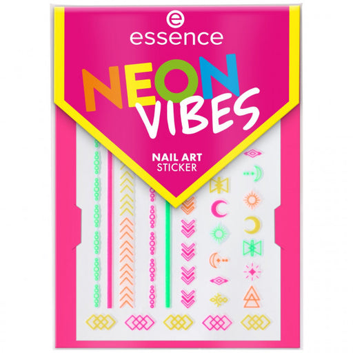 Adesivos de Nail Art Neon Vibes - Essence - 1