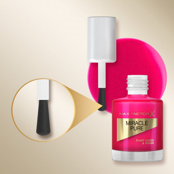 Verniz de Unhas Miracle Pure - Max Factor : 265 Fiery Fuschia - 3