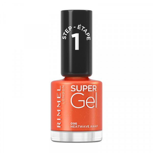 Super Gel por Kate Moss Esmalte para Unhas - Rimmel: 96 Heatwave Away - 24