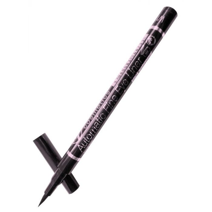 Caneta Delineadora Extra Fina Negra - W7 - 1