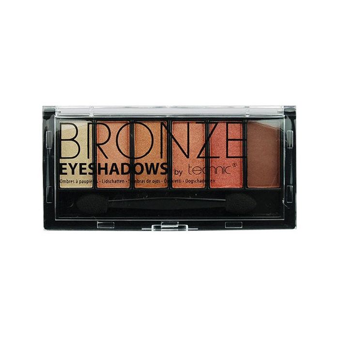 Paleta de 6 Sombras de Olhos Bronze - Technic - Technic Cosmetics - 1
