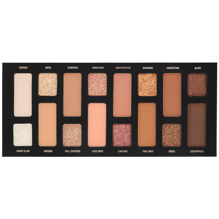 Paleta de sombras e pigmentos Nudification Pressed - W7 - 1