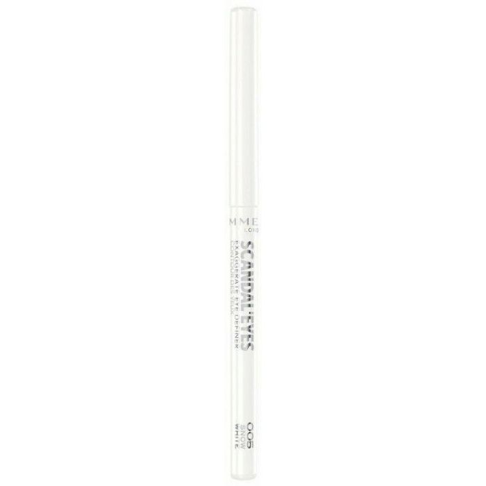 Delineador Automático Scandaleyes Exaggerated Eye Definer - Rimmel London : 005 White Snow - 1