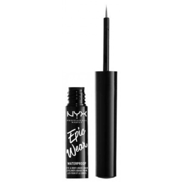 Delineador Líquido Epic Wear - Maquiagem Profissional - Nyx : Gunmetal - 2