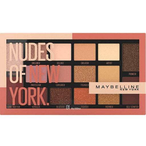 Paleta de sombras New York Nudes - Nova York - Maybelline - 1