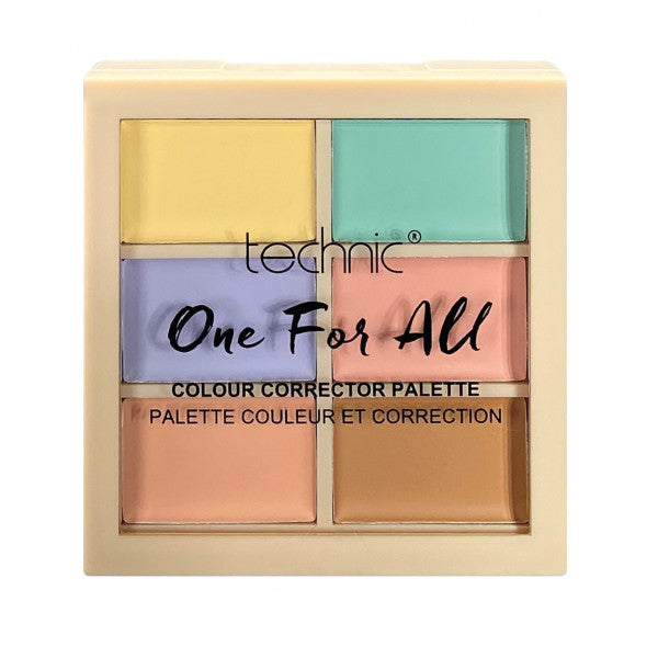 Paleta de corretivos One for All: Paleta - Technic Cosmetics - 1