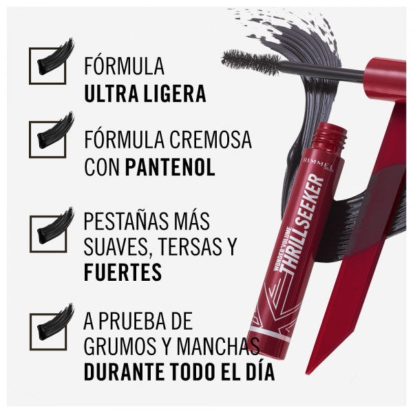 Máscara de Cílios Volume Thrill Seeker - Rimmel - 5