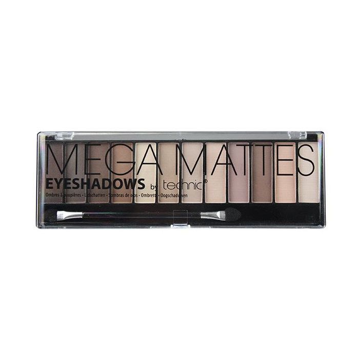 Paleta de Sombras Mega Mattes Nudes - Technic - Technic Cosmetics - 1
