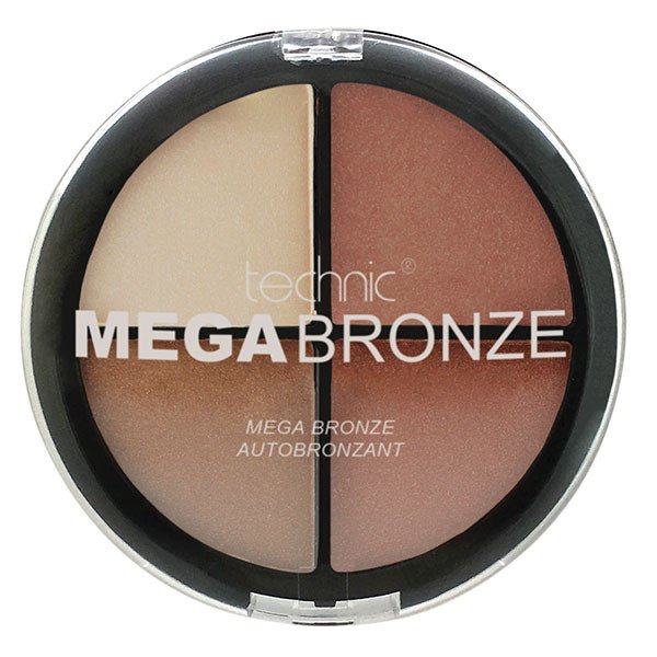 Mega Bronze Quad de Bronzeadores - Technic - Technic Cosmetics - 1