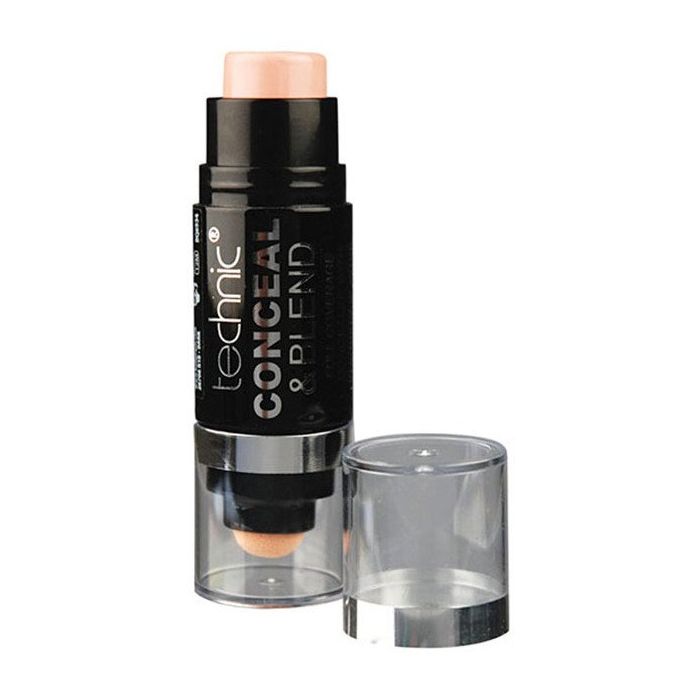 Conceal &amp; Blend Corrector com Esponja - Technic - Technic Cosmetics : Light - 1