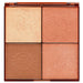 Paleta de Rostro Bronze Brilliance Bronze &amp; Glow Palette - W7 : Medium Dark - 1