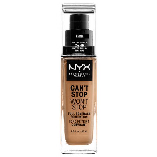 Can't Stop Won't Stop Base de Maquillaje - Maquilhagem Profissional - Nyx : Camel - 2