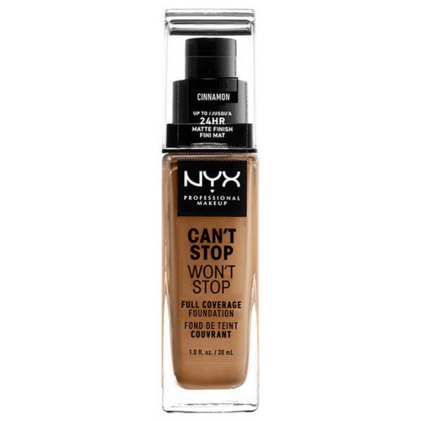 Can't Stop Won't Stop Base de Maquillaje - Maquilhagem Profissional - Nyx : Cinnamon - 1