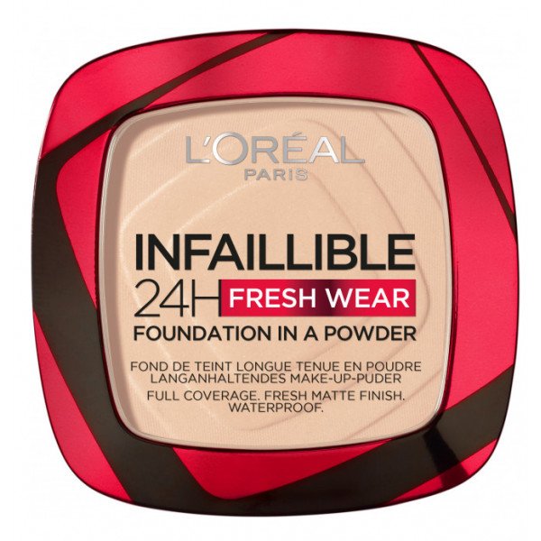 Base compacta Infallible 24 Fresh to Wear - L&#39;oreal Paris Makeup - L'oreal Paris: 20 Ivory - 3