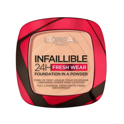Base compacta Infallible 24 Fresh to Wear - L'oreal Paris Makeup - L'oreal Paris : 245 Golden Honey - 1