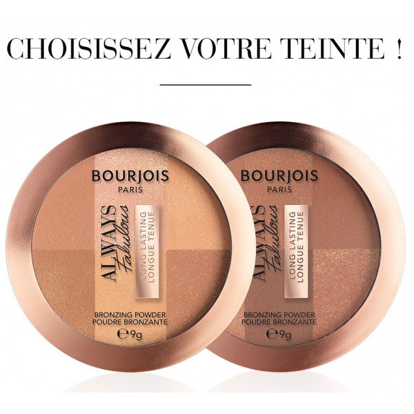 Pó Bronzeador Sempre Fabuloso - Bourjois : 01 Medium clair - 4