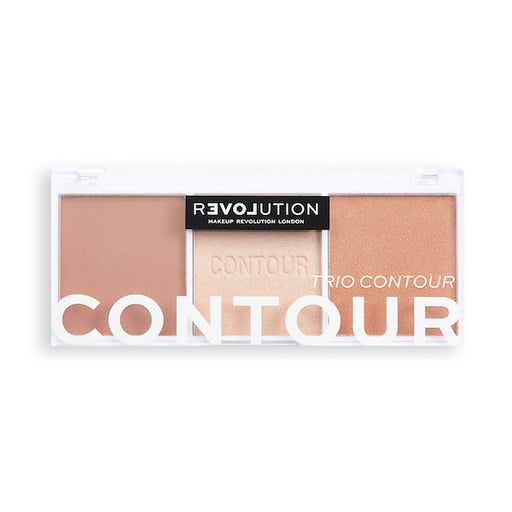 Paleta de Rostro Colour Play Contour Trio Palette - Revolution Relove : Baked Sugar - 1