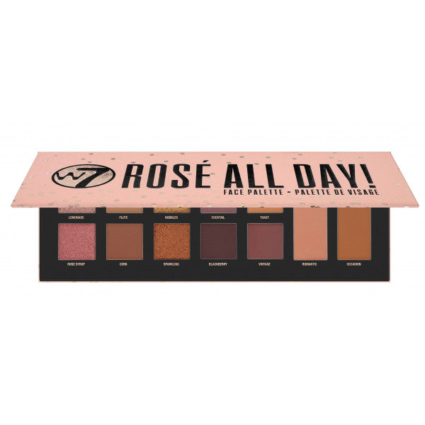 Paleta de Sombras Rose All Day - W7 - 4