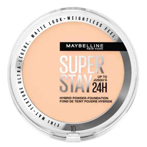 Pó compacto Superstay 24h - Maybelline : 10 - 1