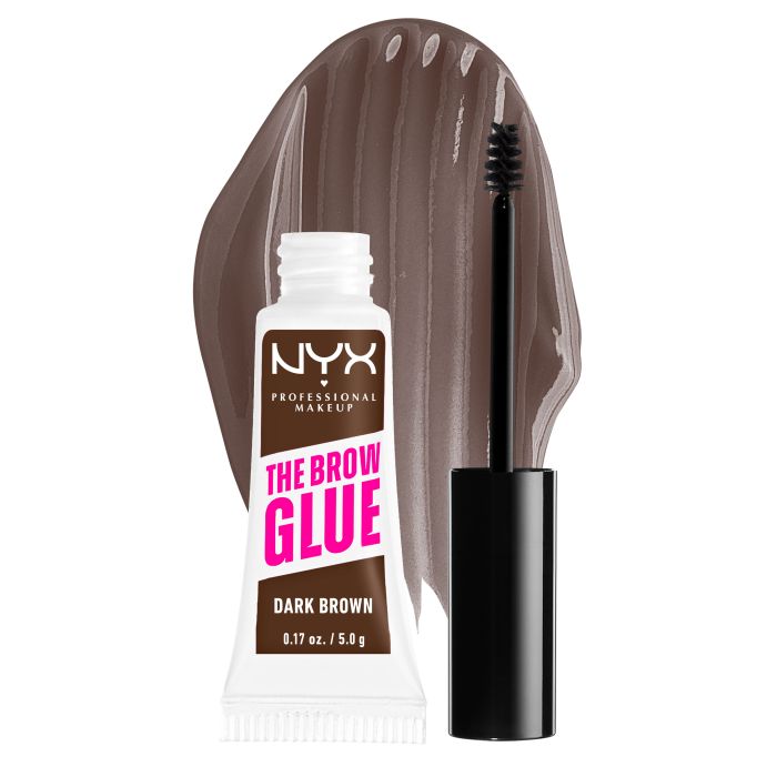 Gel Fixador Sobrancelhas the Brow Glue - Nyx : Dark Brown, - 1