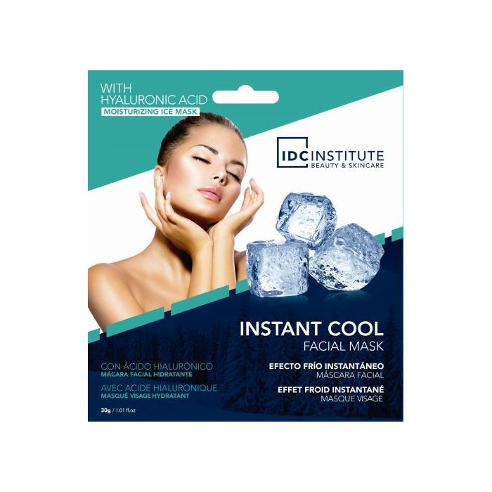 Máscara Facial com Ácido Hialurónico e Efeito Frio - Idc Institute - 1