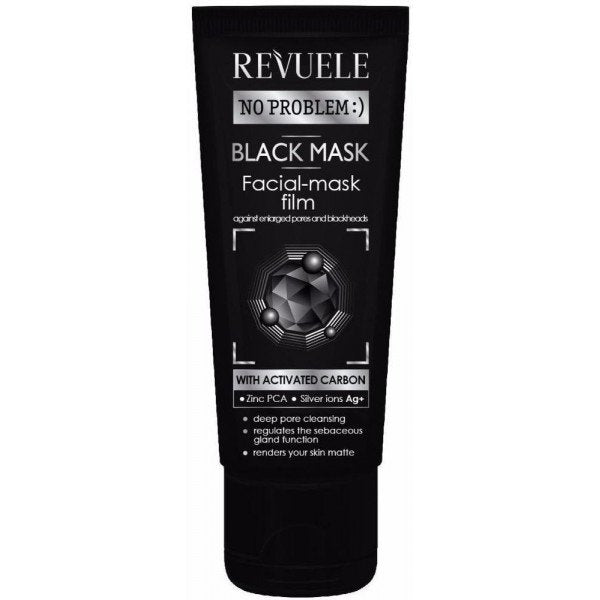 Mascarilla Facial Black Mask Peel off Carvão Ativado - Revuele : 80 ml - 1