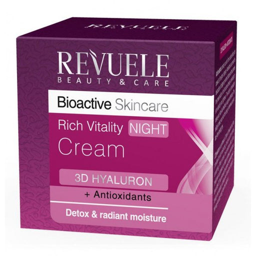 Creme de Noite Hidratante Rich Vitality - Revuele - 1