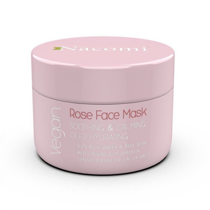 Máscara Facial de Rosas Hidratação Profunda Calmante - Nacomi - 1