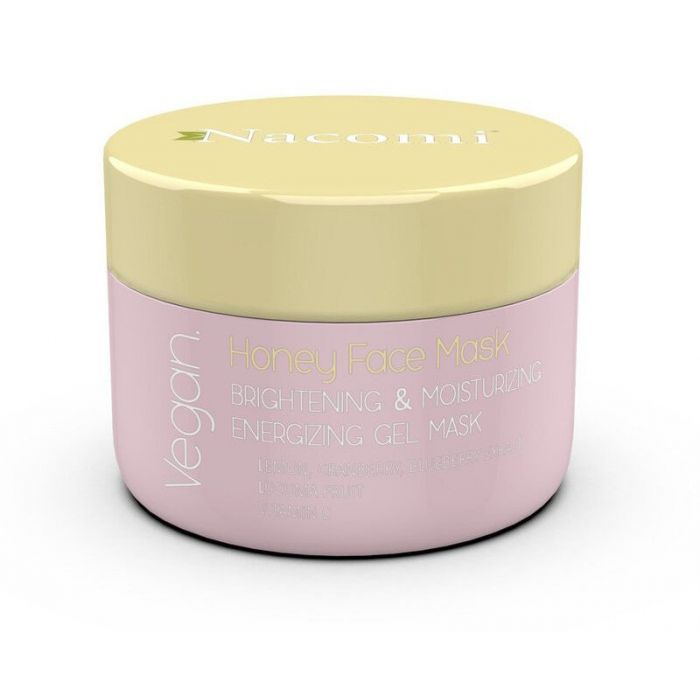 Máscara em gel facial iluminadora e hidratante de mel - Nacomi - 1