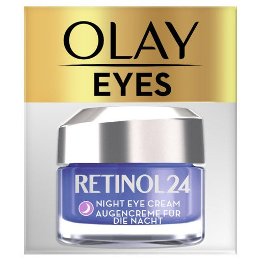 Creme para Contorno dos Olhos Regenerador Retinol24 Noite, com Retinol e Vitamina B3 - Olay - 1