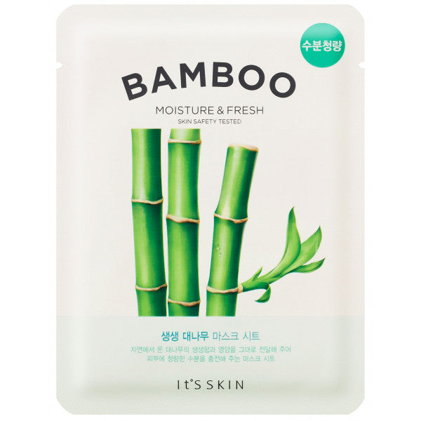The Fresh Mask Sheet Bamboo Máscara Hidratante e Refrescante de Bambu - Its Skin - 1