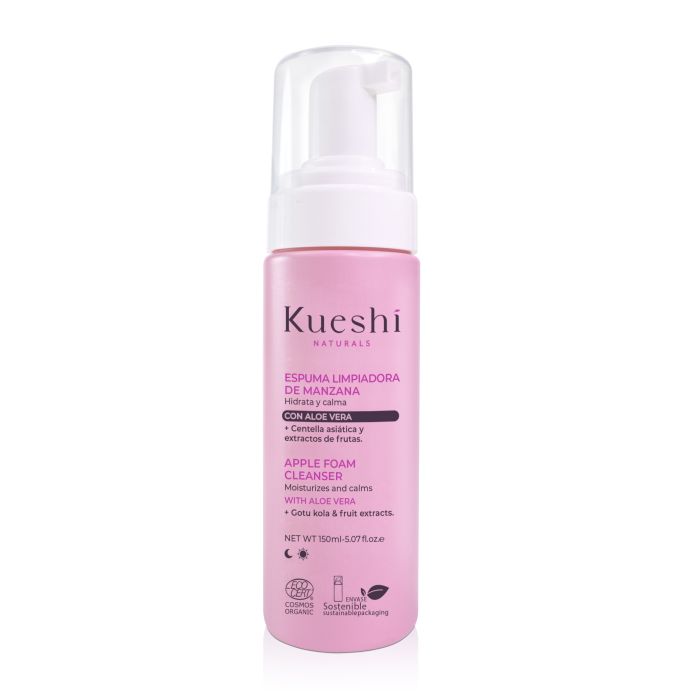 Espuma de limpeza suave de maçã - Kueshi - 1