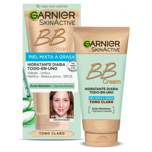 Skinactive Bb Cream Matificante para pele mista a oleosa - Garnier: Claro - 1
