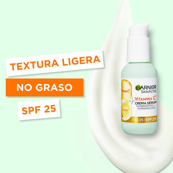 Skin Active Creme Serum Iluminador Antimanchas Vitamina C - Garnier - 7