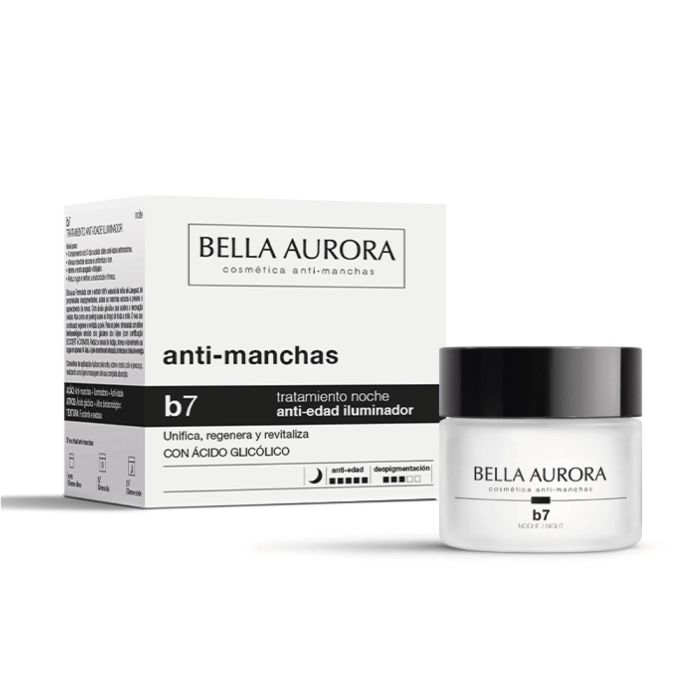 B7 Creme Antimanchas Regenerador de Noite: 50 ml - Bella Aurora - 1
